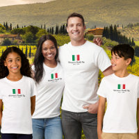 Matching Family Italien Trip Italienische Flagge C