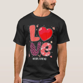 Matching Family Liebe Girlfriend Funny Heart Coupl T-Shirt