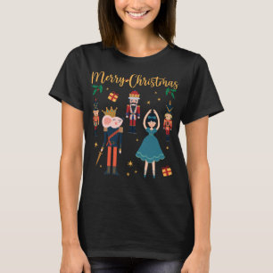 Matching Family Nutcracker Ballett Pajama Weihnach T-Shirt