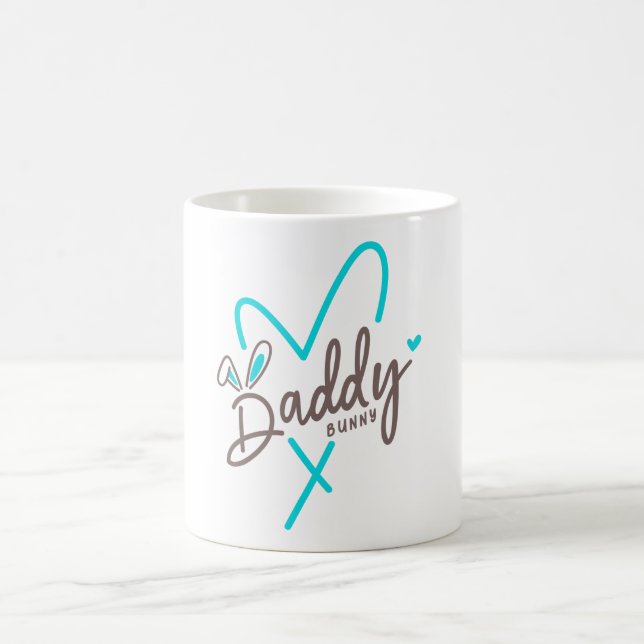 Matching Family Oaster Daddy Bunny Kaffeetasse (Mittel)