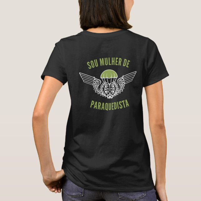Matching Family Portuguese Paratrooper T-Shirt (Rückseite)