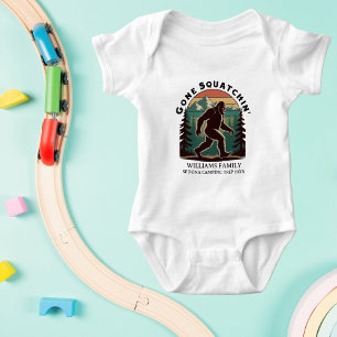 Matching Family Vacation BigFoot Gone Squatchin' Baby Strampler