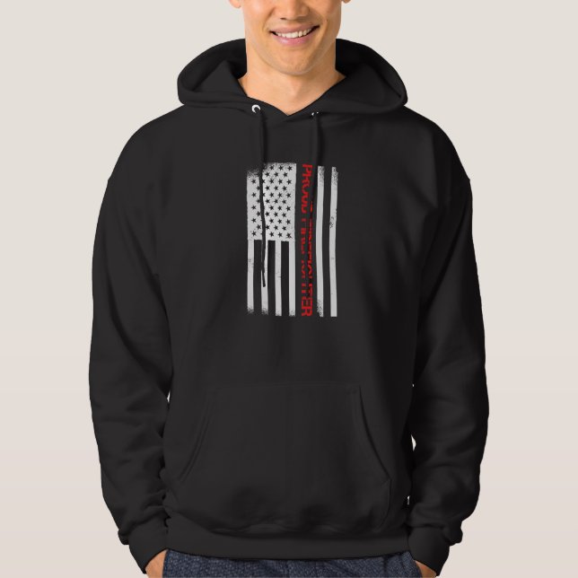 Matching fireman duty team Proud Firefighter Appre Hoodie (Vorderseite)