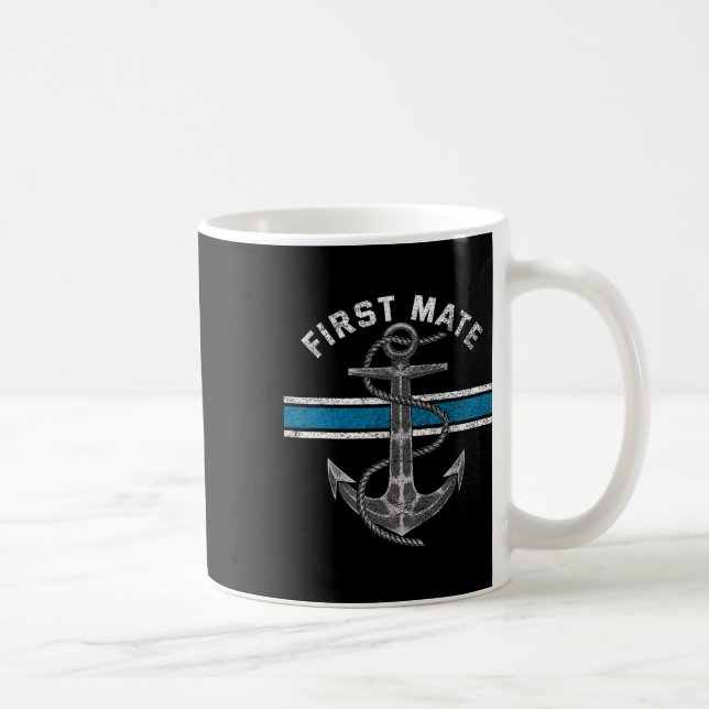 Matching First Mate Sailing Set Bootsführer Kaffeetasse (Rechts)