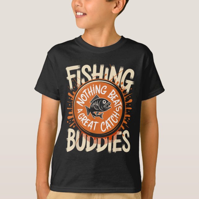 Matching Fishing Buddies Team Fisherman Friends Ch T-Shirt (Vorderseite)