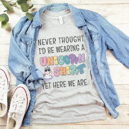 Matching Funny Unicorn Geburtstagsparty Men & Boys T-Shirt