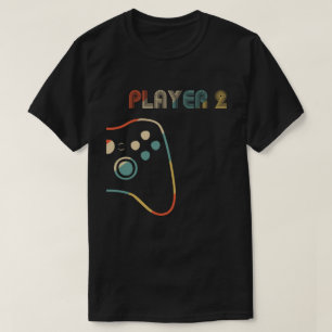 Matching Gamer Couple Player 1 Spieler 2 T-Shirt
