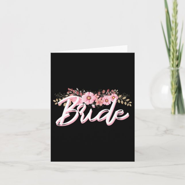 Matching Get Ready Bride & amp; Groom Wedding G Karte (Vorderseite)