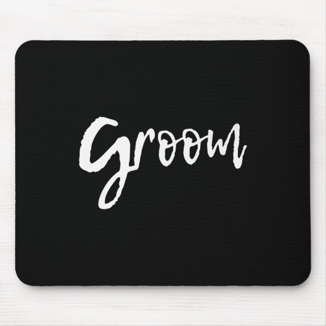 Matching Get Ready Bride & amp; Groom Wedding G Mousepad (Vorne)