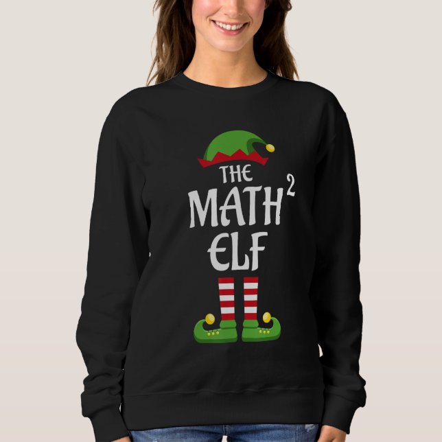 Matching Group - Mathe Elf Familie Matching Gruppe Sweatshirt (Vorderseite)