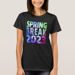 Matching Group Spring Break 2023 Vintage Gefärbte  T-Shirt