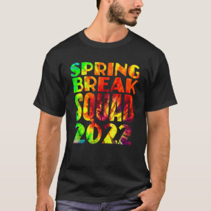 Matching Group Spring Break Squad 2022 Vintage Kra T-Shirt