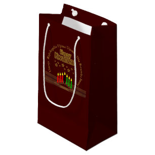 Matching Happy Kwanzaa Sieben Prinzipien Kleine Geschenktüte