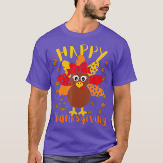 Matching Happy Thanksgiving Pilgrim Türkei Day Cou T-Shirt