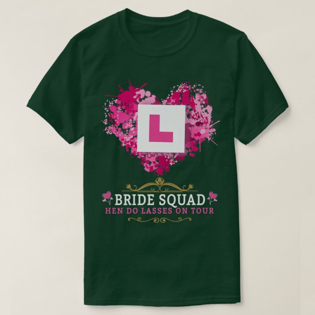 Matching Hen Do Outfits for Women & Group Hen Nigh T-Shirt (Design vorne)