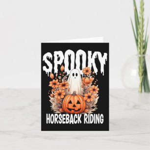Matching Horseback Riding Halloween Familienkostüm Karte
