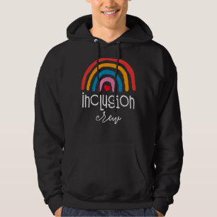 Matching Inclusion Crew Special Bildung Teacher Hoodie