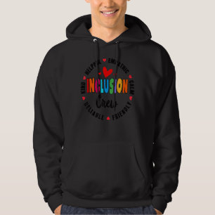 Matching Inclusion Crew Special Bildung Teacher Hoodie
