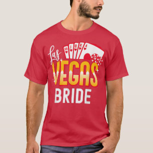 Matching Las Vegas Wedding Brie und Groom Vegas B T-Shirt