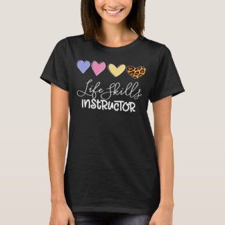 Matching Life Skills Instructor Lehrer Crew PARA T-Shirt