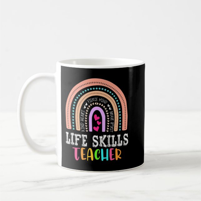 Matching Life Skills Teacher Squad Special Ed SPED Kaffeetasse (Links)