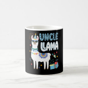 Matching Llama Birthday Party Outfit Llama Uncle Kaffeetasse