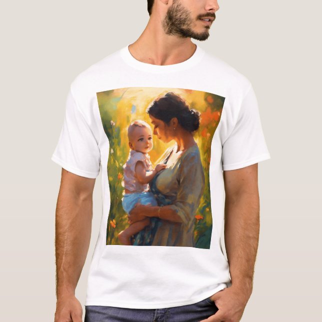 Matching Mother and Son" T-Shirt (Vorderseite)
