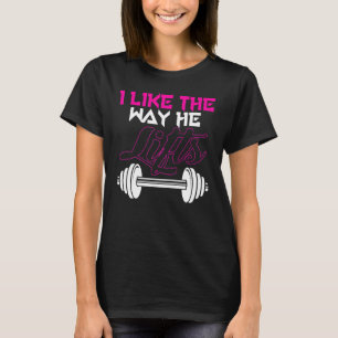 Matching Paare trainieren ich mag die Art, wie er  T-Shirt