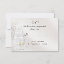 Matching RSVP Card for Gay Wedding Einladung
