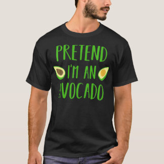 Matching s, so tun, als wäre ich ein Avocado-Kostü T-Shirt