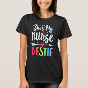 Matching School Krankenschwestern Beste Freundin S T-Shirt