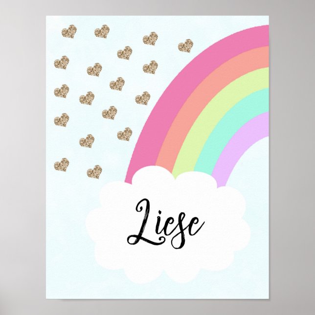 Matching Sister Rainbows Verlassen Arch Poster (Vorne)