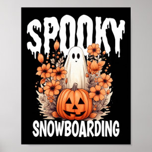 Matching Snowboarden Halloween Familienkostüm Poster