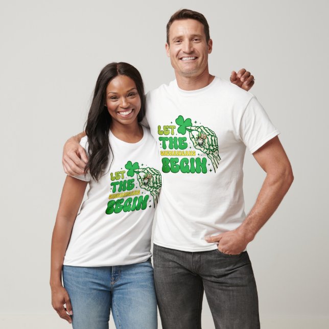 Matching St. Patrick's Day Shenanigans T-Shirt (Unisex)