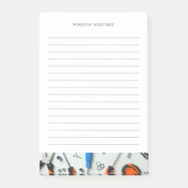 Matching Tools Handyman | Liniert Post-it Klebezettel