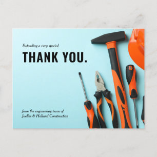 Matching Toolset Konstruktion   Minimaler Dank  Postkarte