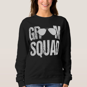Matching Trauzeuge Group Bachelor Party Groom Squa Sweatshirt