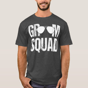 Matching Trauzeuge Group Bachelor Party Groom Squa T-Shirt