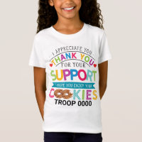 Matching Truppenkomb-Shirts für den Messeverkauf