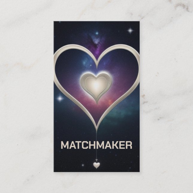 Matchmaker Celestial Heart Visitenkarte (Vorderseite)