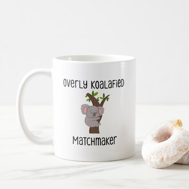 Matchmaker Mama Ehevermittler Kaffeetasse (Mit Donut)