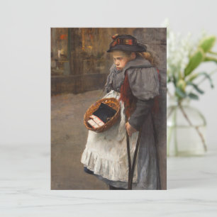 Matchstick Girl Poor Street Urchin Urban Poverty Einladung