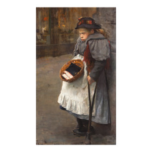 Matchstick Girl Poor Street Urchin Urban Poverty Fotodruck