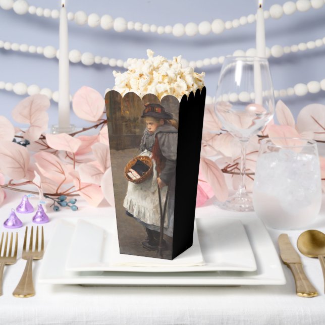 Matchstick Girl Poor Street Urchin Urban Poverty Geschenkschachtel (Hochzeit)