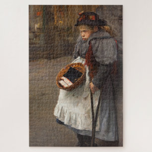 Matchstick Girl Poor Street Urchin Urban Poverty Puzzle
