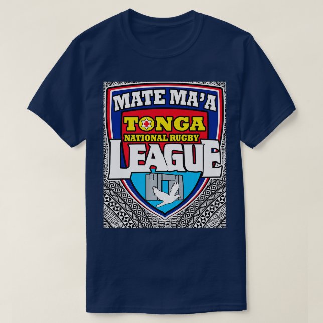 Mate Maa onga Ikale ahi Rugby Liga ongan Desi T-Shirt (Design vorne)
