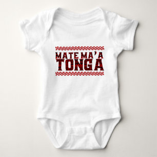 Mate Ma'a Tonga Baby Ein Stück Bodysuit Baby Strampler