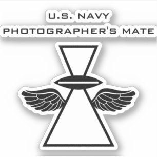 Mate Vinyl Sticker, US-Navy-Fotograf Aufkleber