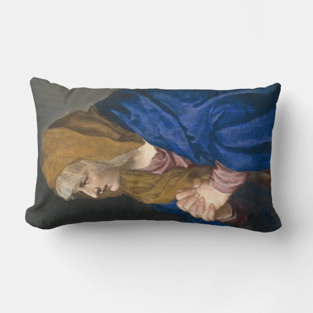 Mater Dolorosa (Jungfrau Maria) (Mutter der Trauer Lendenkissen (Vorderseite)