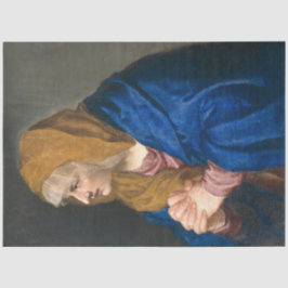 Mater Dolorosa (Jungfrau Maria) (Mutter der Trauer Seidenpapier
